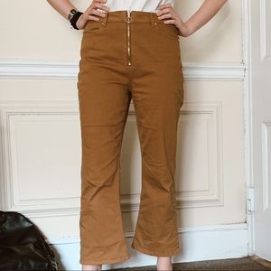 Cropped 70’s flare pant